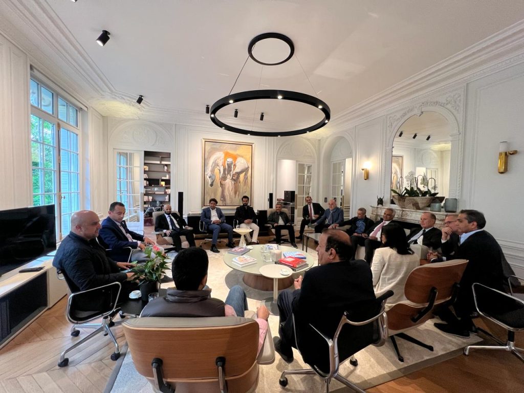 Welcoming Meeting of the CAFS Delegation in Paris - CAFS KSA