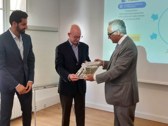 CAFS Delegation Meets with CCI France and CCFA in Paris